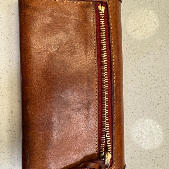 Dooney Bourke Brown/Natural Women’s Leather Wallet - Picture 3 of 13